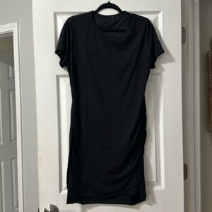 Black T-shirt Dress